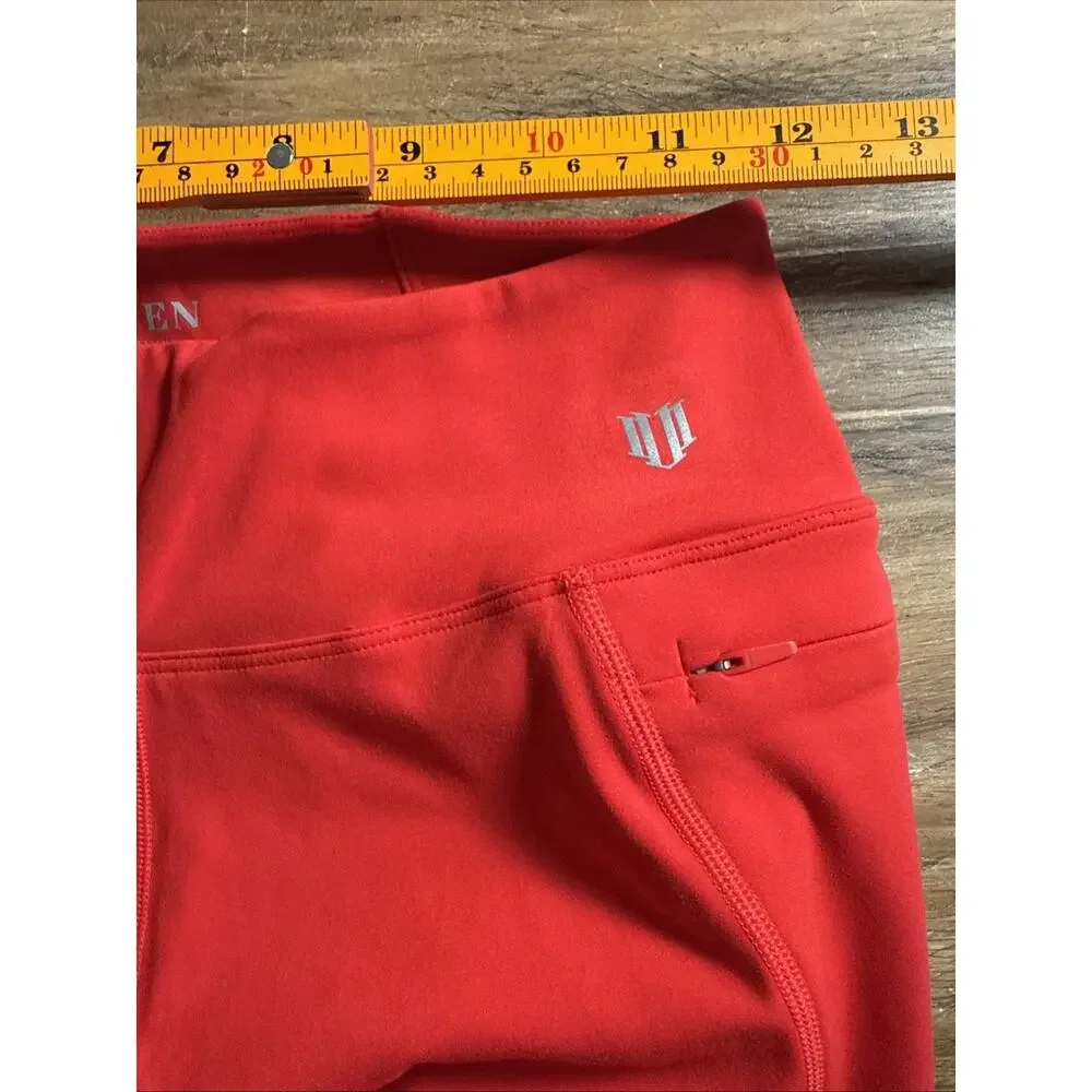 NWT Eleven By Venus Williams Racer Athletic 7/8 Legging Candy Red M RT118 - Picture 7 of 8